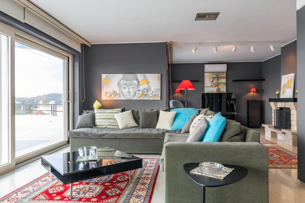 Sunlight House - Palatial Fully Equipped Apartment Near The Sea Atény Exteriér fotografie